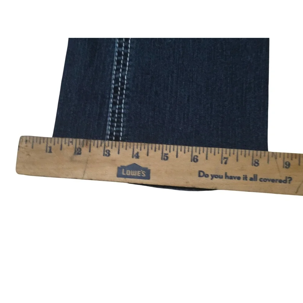 Red Camel Womens Blue Denim Jeans Rhinestone Embellished Pockets Bootcut Size 9‎ - Picture 4 of 12